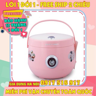 [Hàng Loại 1] Nồi cơm điện sunhouse happy time HTD8521P 1,8lít- Bảo hành 12 tháng