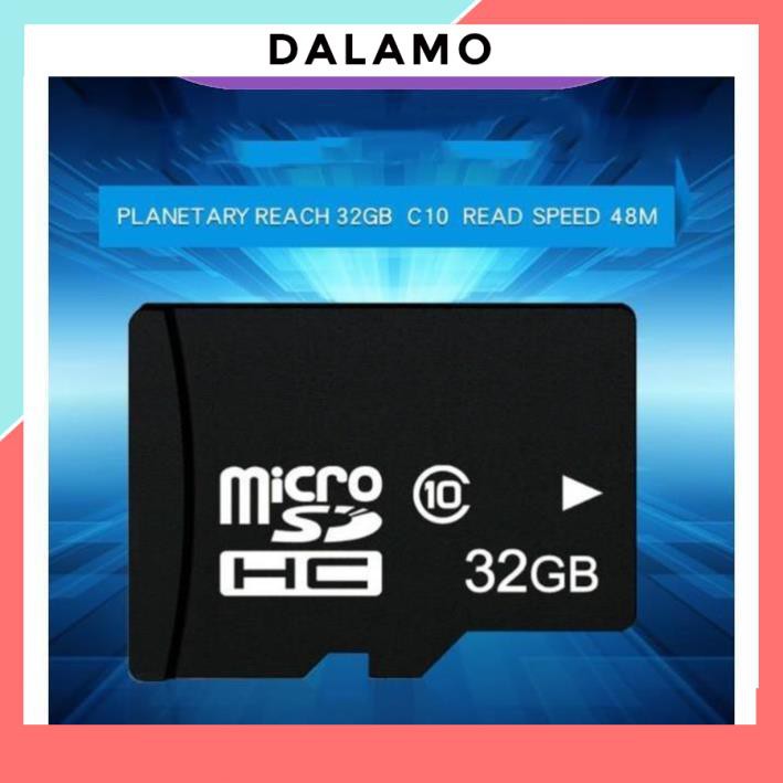 Thẻ nhớ 32gb Class 10 cho điện thoại, camera, máy ảnh DALAMO | BigBuy360 - bigbuy360.vn