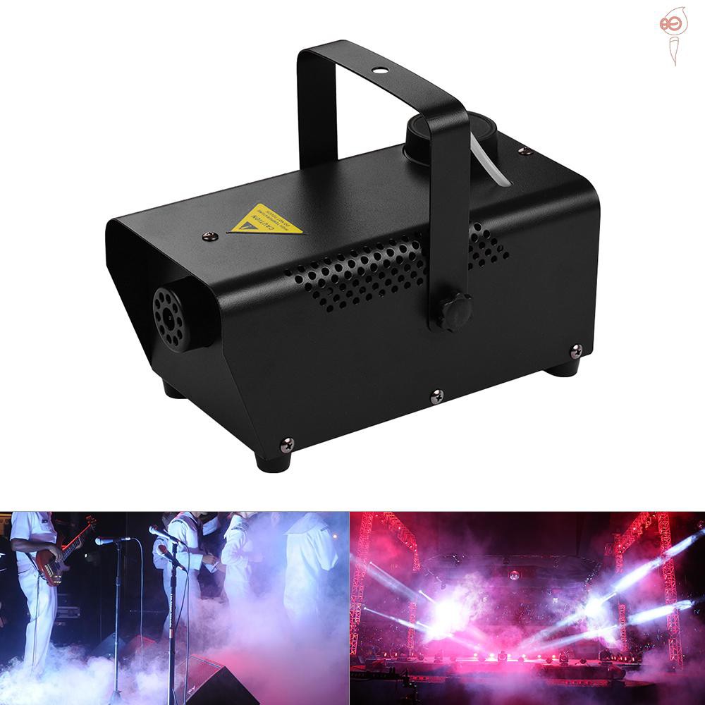 X&S 400 Watt Fogger Fog Smoke Machine with Wired Remote Control for Party Live Concert DJ Bar KTV Stage Effect