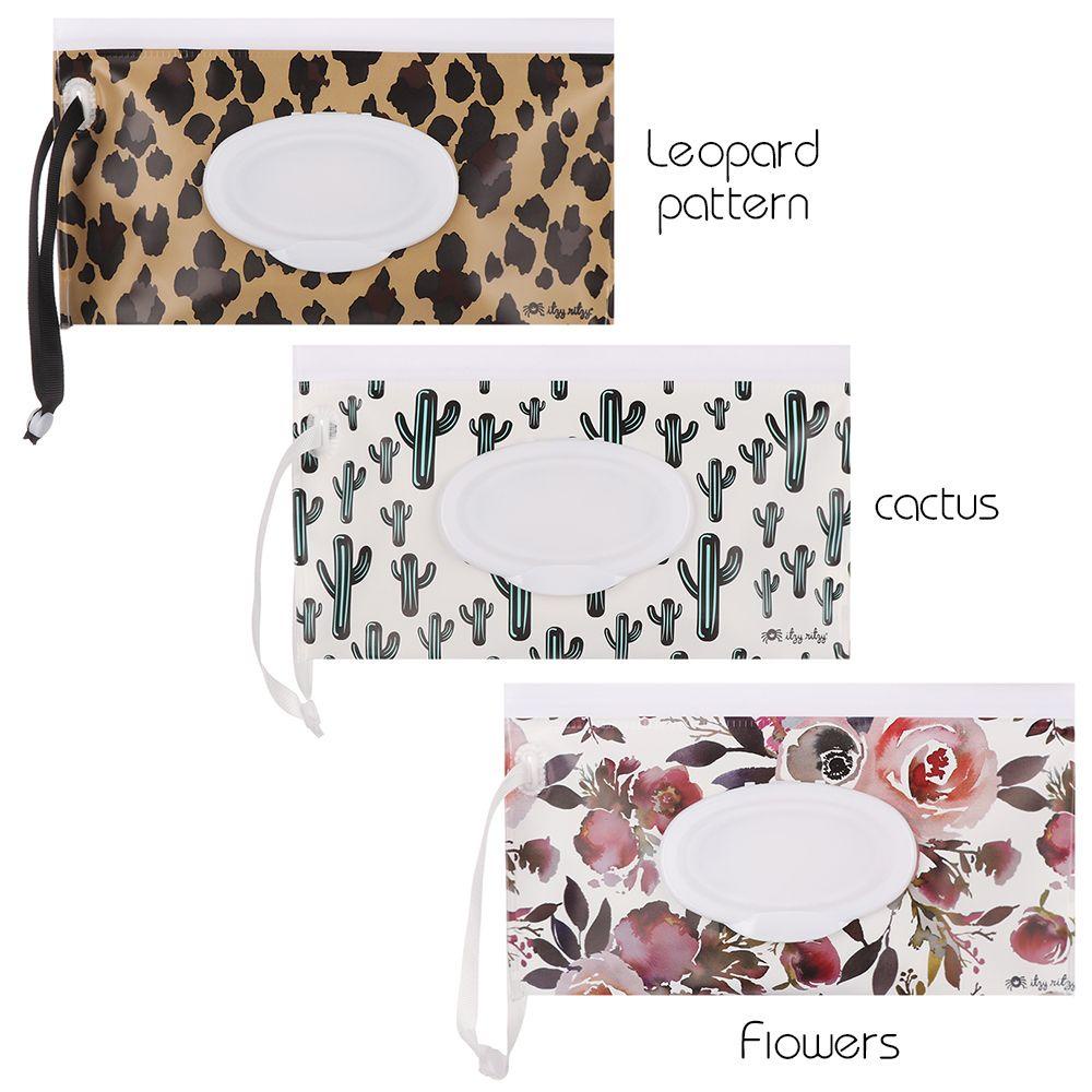 Túi Đựng Khăn Giấy Ướt Nắp Lật Dây Rút Mang Đi Tiện Dụng