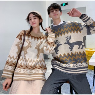 Áo len họa tiết tuần lộc