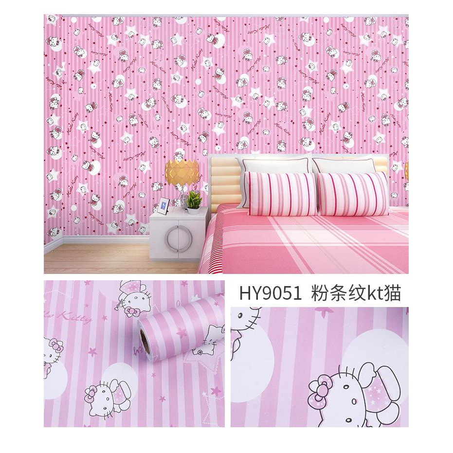 Decal Giấy dán tường sẵn keo nhiều mẫu dài 10 mét