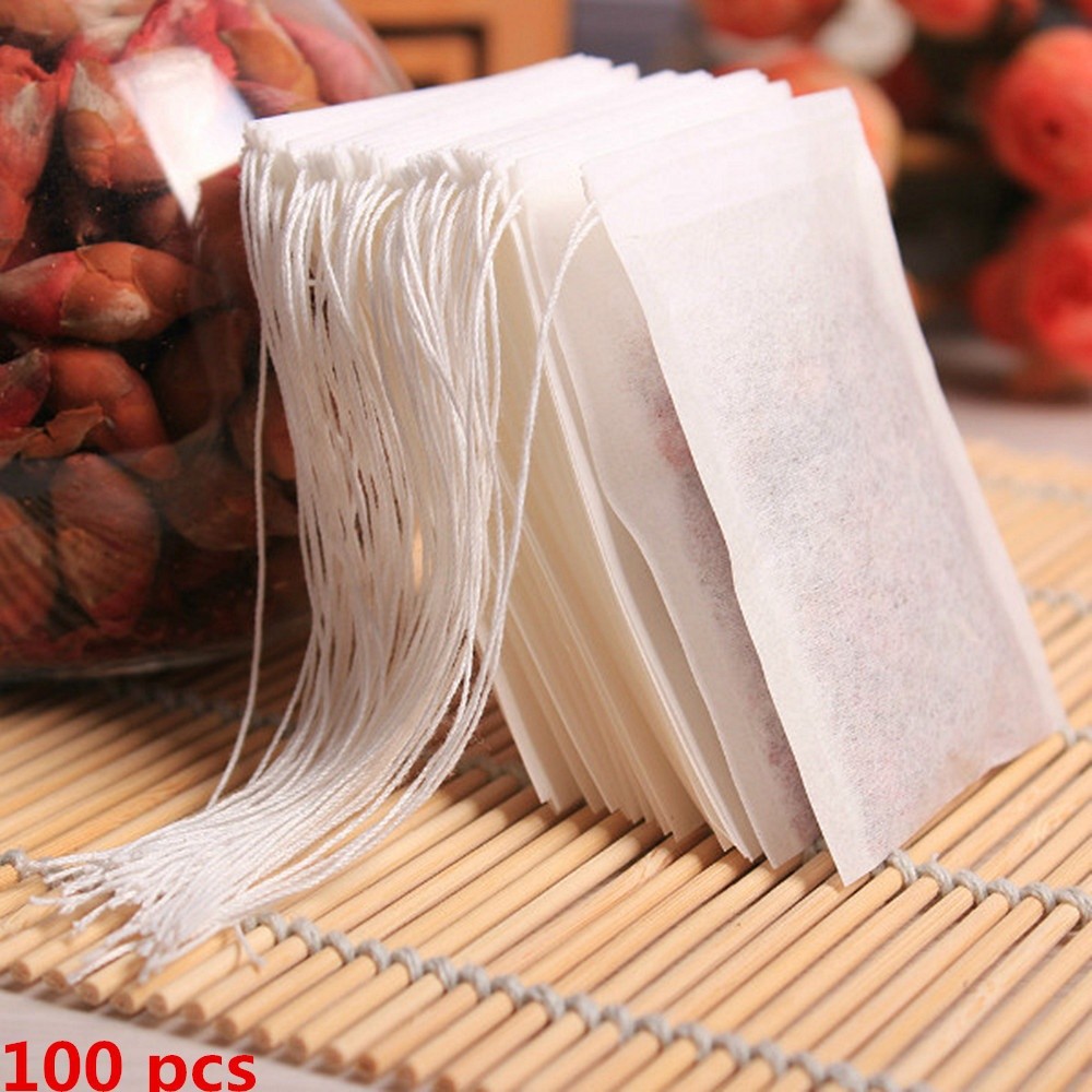 100 túi lọc trà có dây