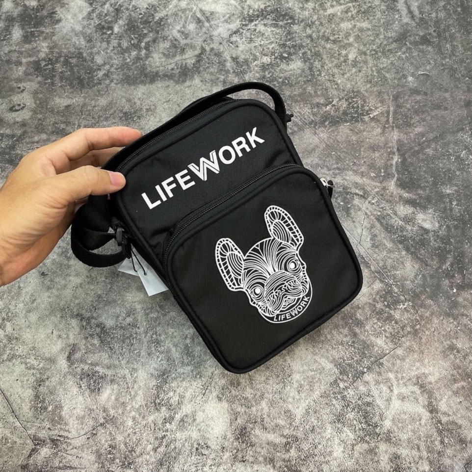 Túi Đeo Chéo LIFEWORK Logo Mini Bag Full Tag Code