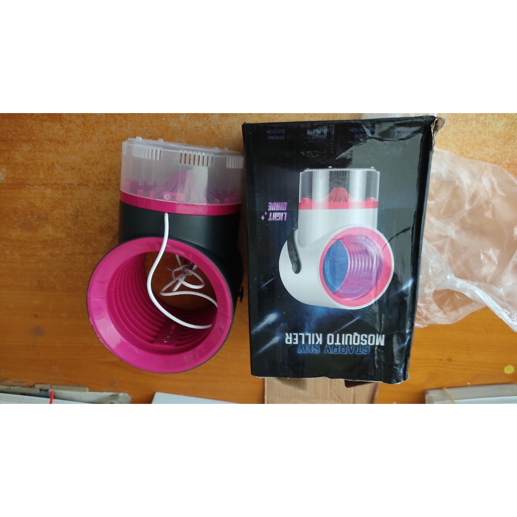 Đèn bắt muỗi cảm ứng ánh sáng, đèn bắt muỗi thông minh thế hệ mới,