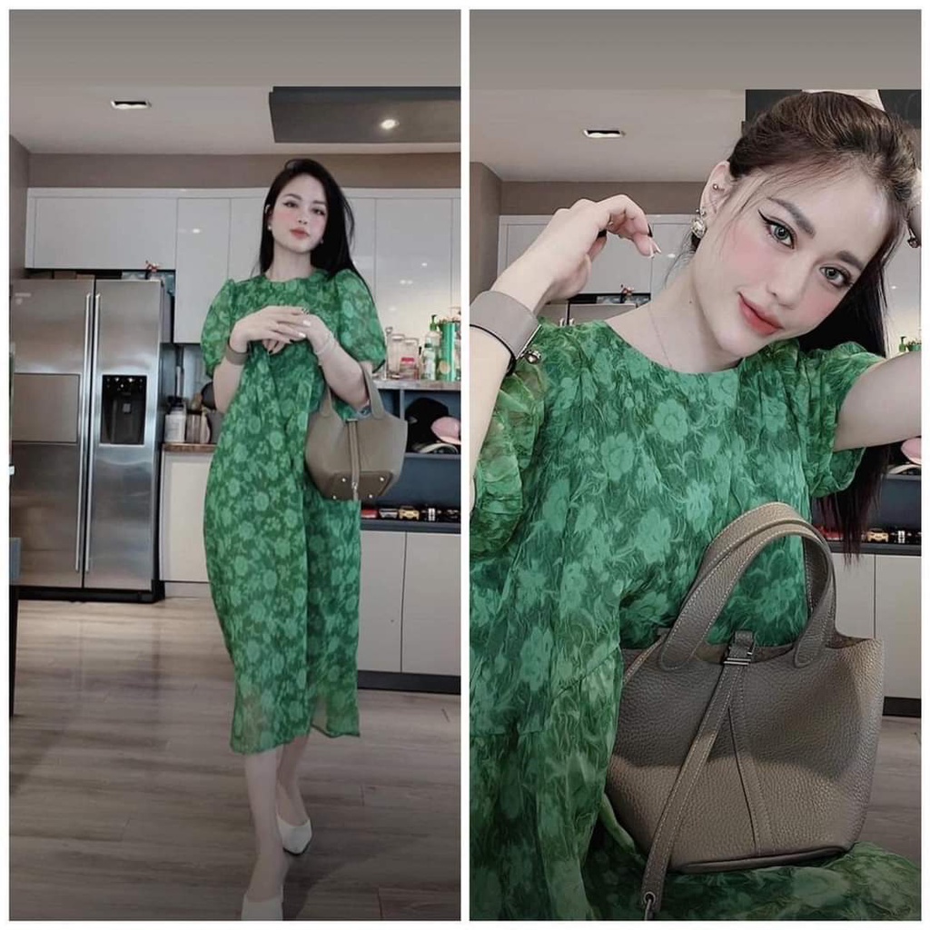 Đầm Bầu Váy Bầu Công Sở Lịch Sự Mùa Hè Đi Làm Đi Chơi M548 Mom and Baby