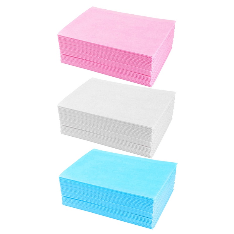 Set 100 Tấm Trải Giường Mát Xa Bằng Vải Không Dệt Sử Dụng Một Lần