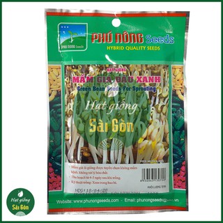 Hạt Giống Mầm Giá Đậu Xanh 100Gr Thu Hoạch Sau 5-7 Ngày