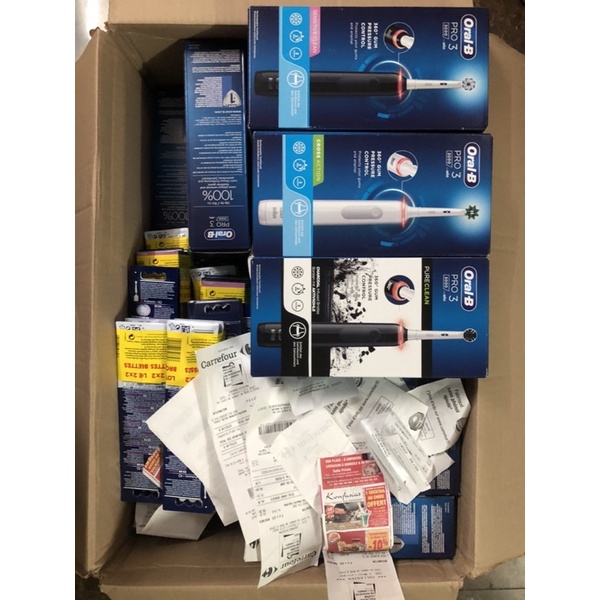 Bàn chải điện Oral B pro 3 3000 pháp