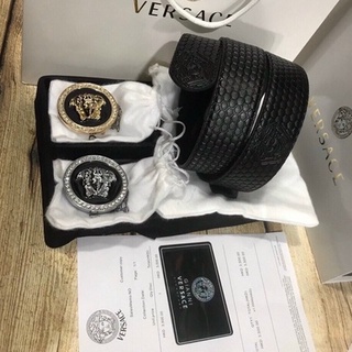 💥THẮT LƯNG NAM | Thắt Lưng Nam Versace | 2 Mặt | Fullbox thẻ túi giấy | Clip thực tế sản phẩm