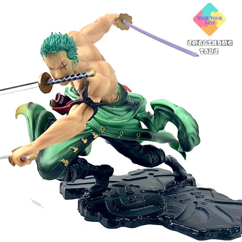 Mô hình Roronoa Zoro Tuyệt Chiêu 3000 Thế Giới - Đồ Chơi Sưu Tập Cho Các Fan Của One Piece - SmartHome Toys