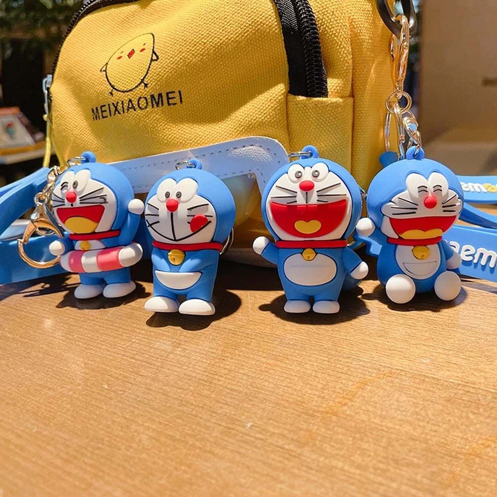 Móc khóa hình nhân vật Doremon dễ thương sáng tạo thích hợp làm quà tặng