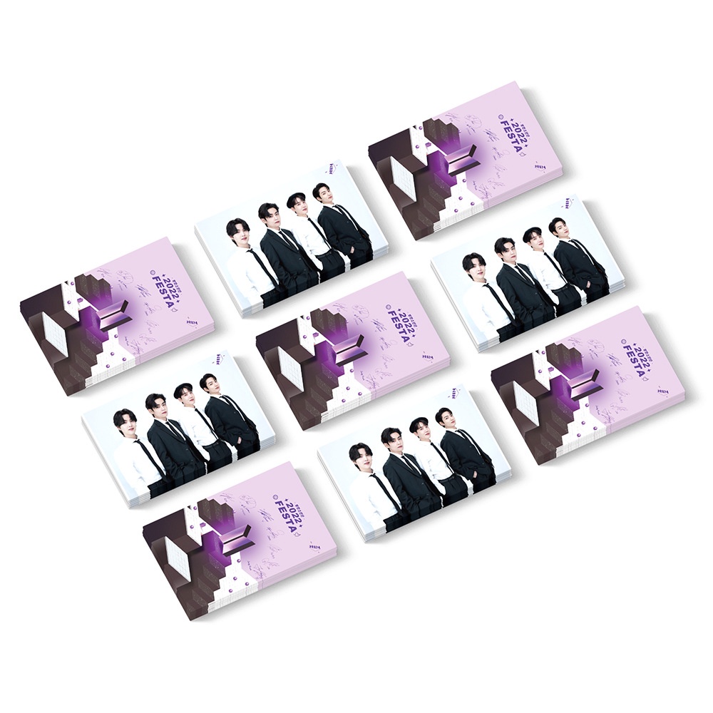 Set 55 Tấm Thẻ Ảnh In Hình Thành Viên Nhóm BTS 2022