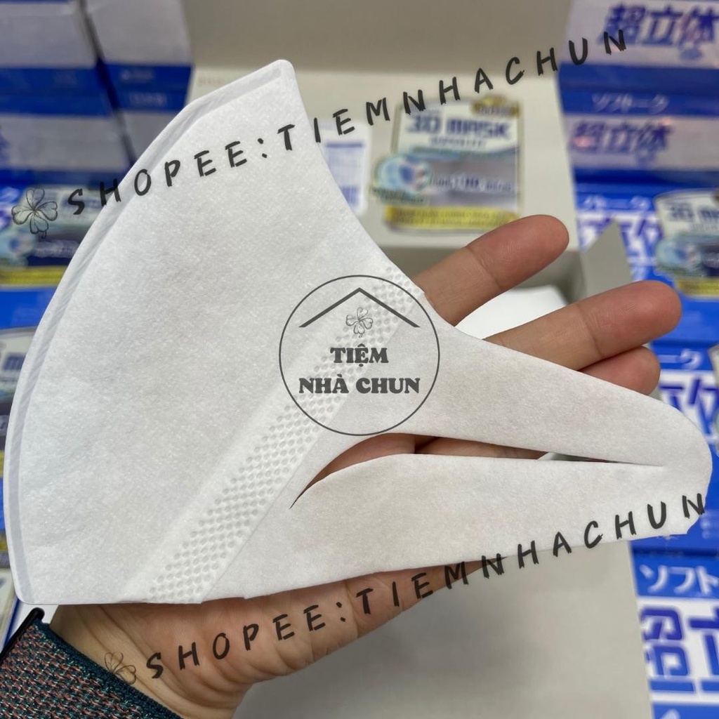 [Mã COSDAY giảm 8% đơn 150K]  [CHÍNH HÃNG] Khẩu trang Unicharm 3D Mask Super Fit ngăn khói bụi hộp 100 miếng