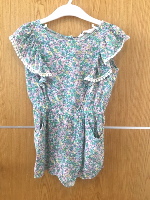 Jumpsuit H&M 2-3 yr, vải cotton thấm hút mồ hôi