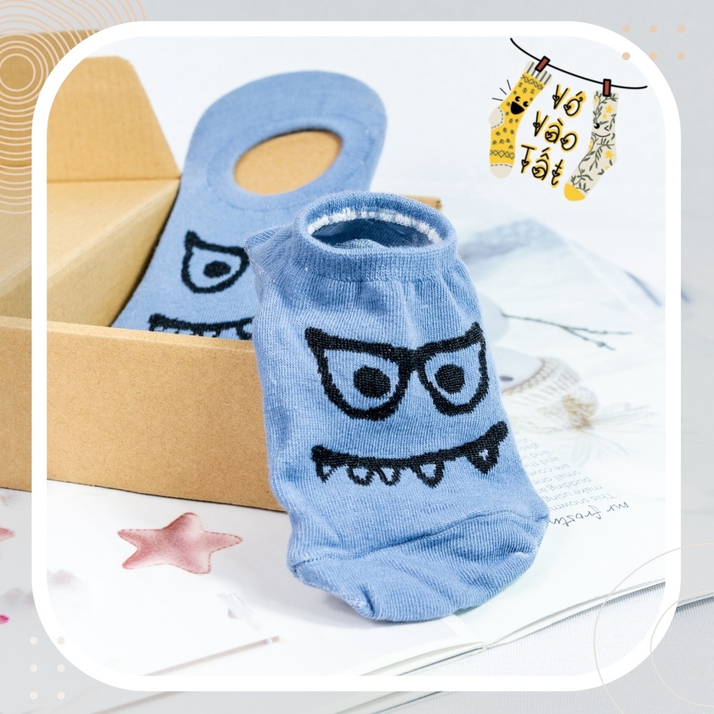 TẤT VỚ LƯỜI EMO QUÁI VẬT TINH NGHỊCH