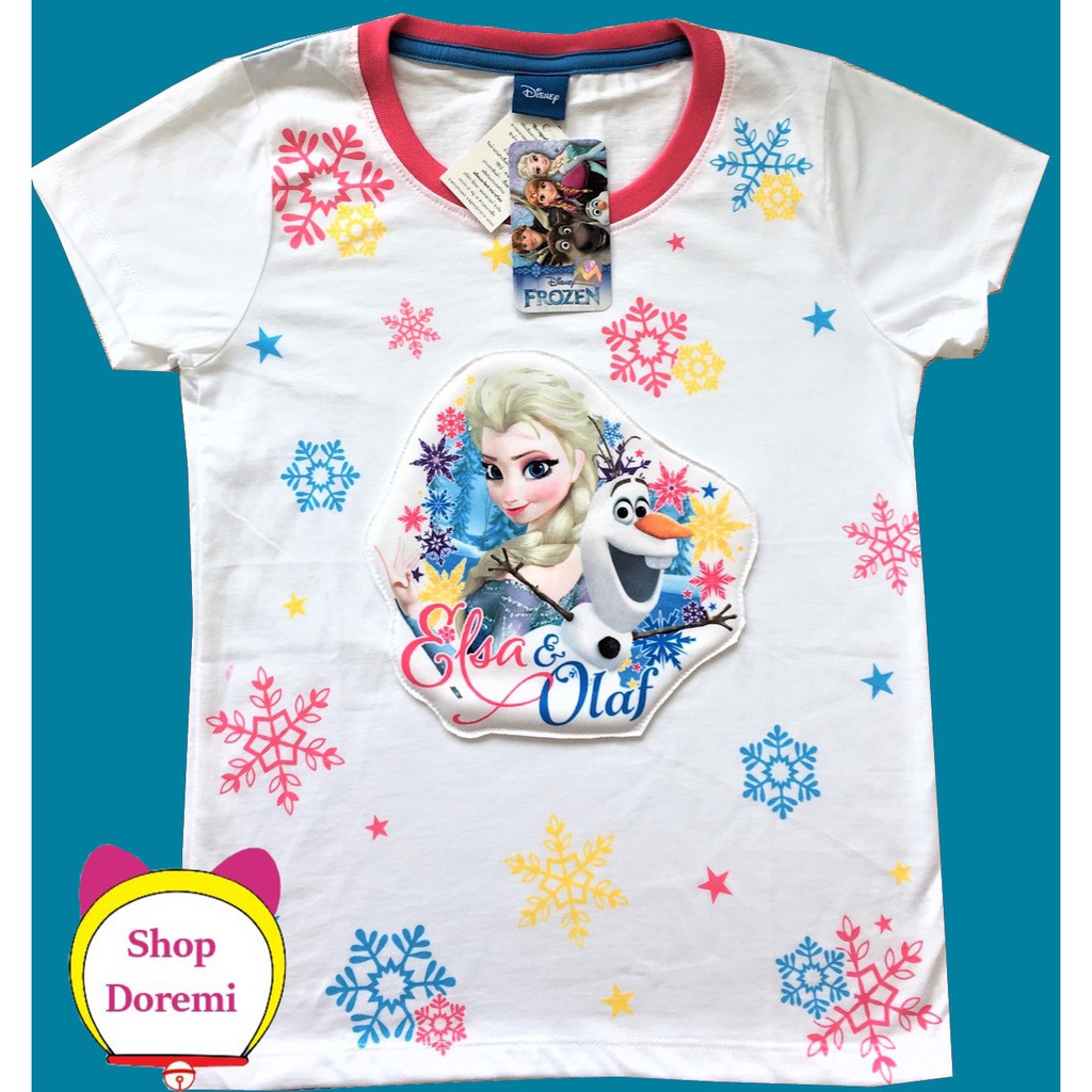 Áo thun Elsa- Frozen Thái Lan 100% cotton