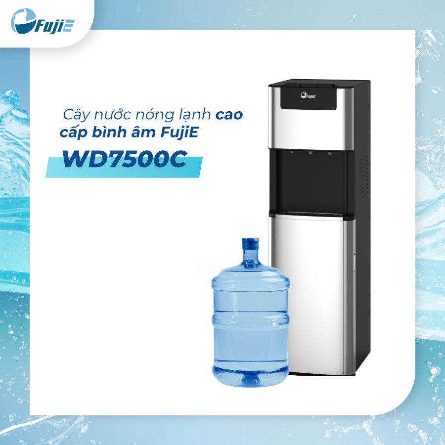 Máy nước nóng lạnh bình âm cao cấp FujiE WD7500C