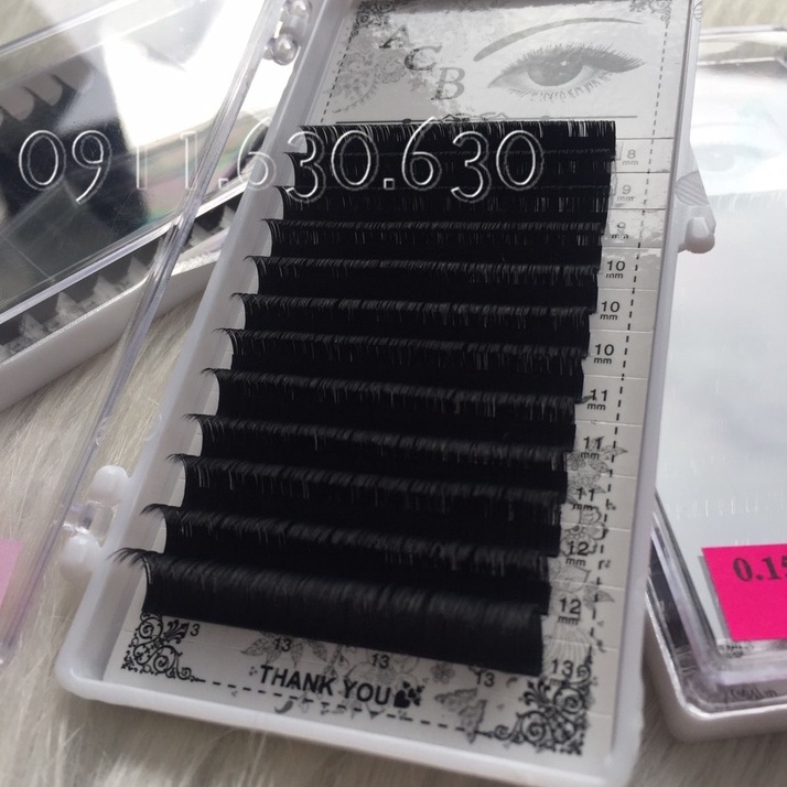 MI FLAT MIX SIZE  DÀY 0.15_SIÊU MỀM_SIÊU ĐEN_BELASH