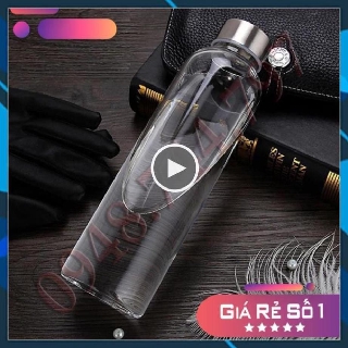 Bình Thủy Tinh Có Nắp 500Ml - Nắp Nhôm Quai Sách ( DUY NHẤT HÔM NAY) TỐI ĐA 50 BÌNH / NGƯỜI