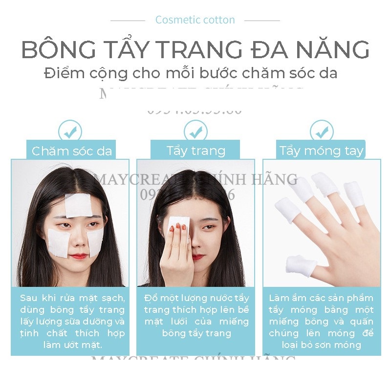 Bông Tẩy Trang MayCreate