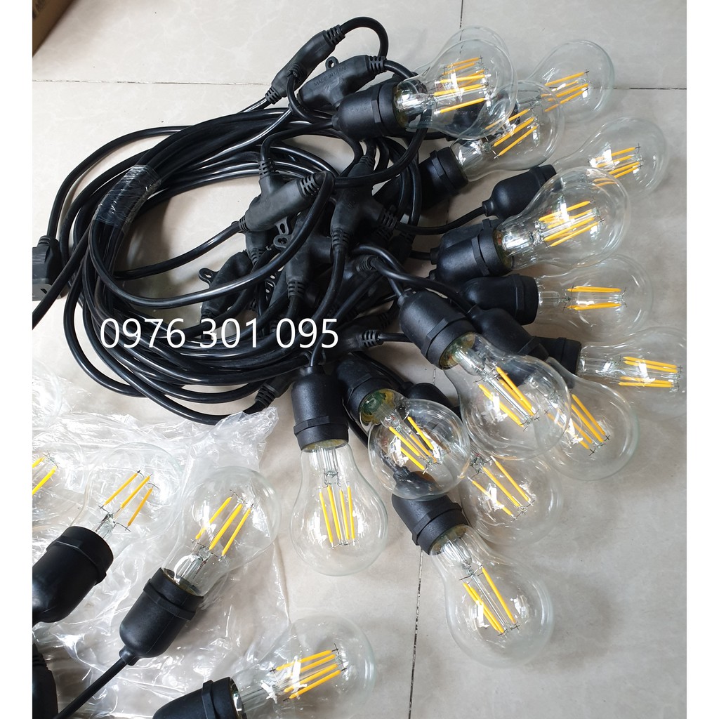 [COMBO] Dây Đèn Kín Nước Trang Trí Ngoài Trời