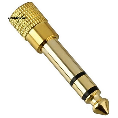 Đầu Chuyển Đổi Âm Thanh Từ 1 / 8 3.5mm Sang 6.5mm 1 / 4
