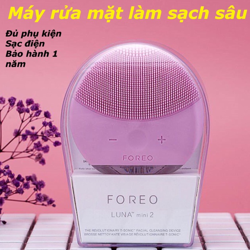 Máy rửa mặt Foreo Luna Mini 2 chính hãng - có sẵn (hàng Mỹ)