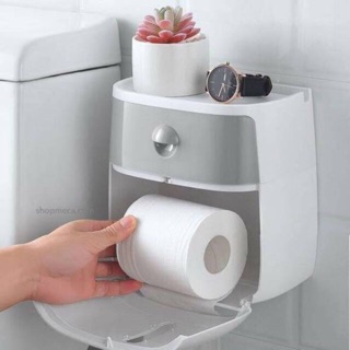 HỘP ĐỰNG GIẤY VỆ  SINH ECOCO CAO CẤP