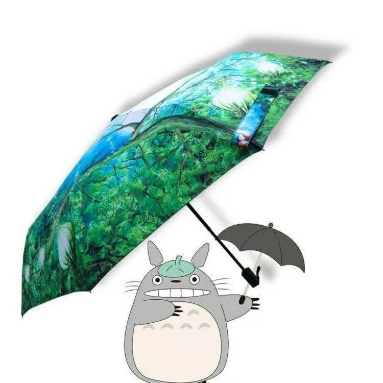 Dù Che Nắng Chống Tia Uv 50% In Họa Tiết Hoạt Hình Totoro