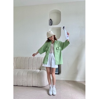 SƠMI XANH MATCHA