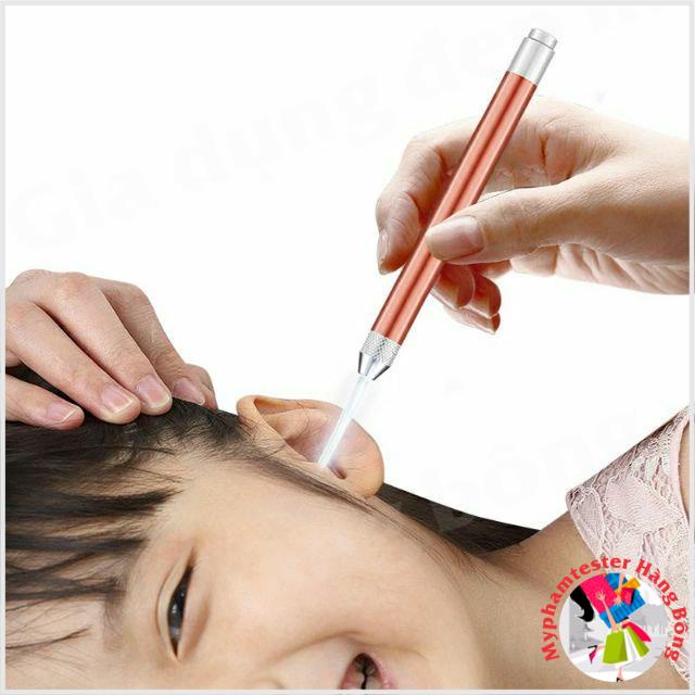 Hộp dụng cụ lấy ráy tai có đèn