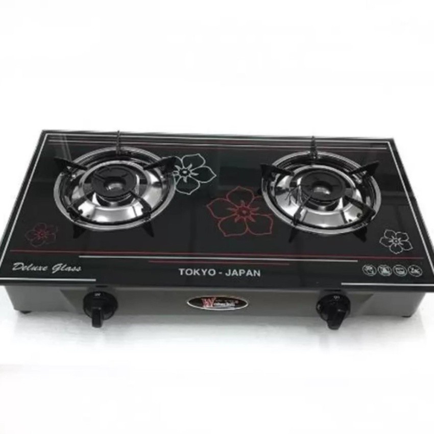 Bếp ga đôi dương Waterfall- 7K9 (đen)