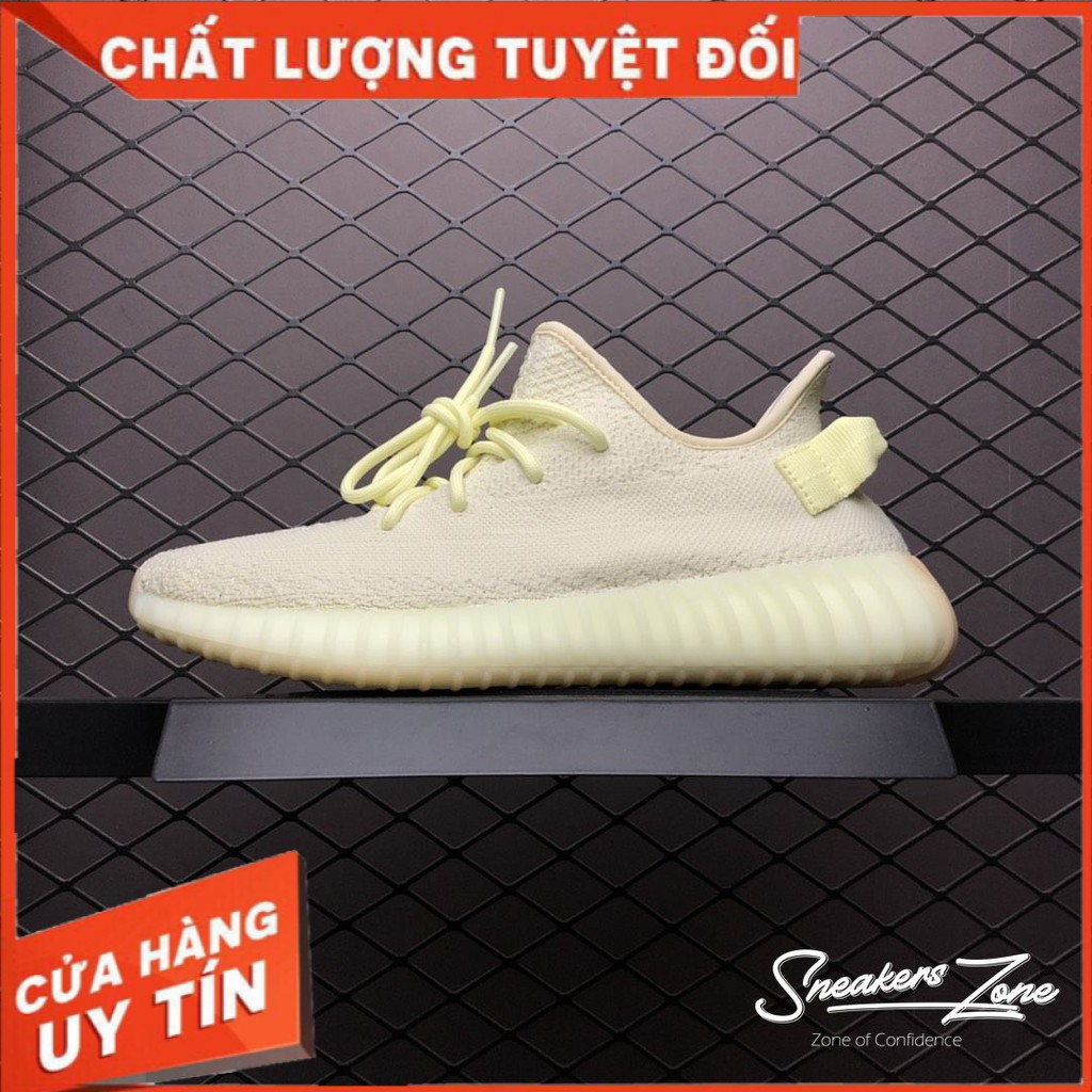 Giày thể thao YZ 350 v2 butter xanh lơ
