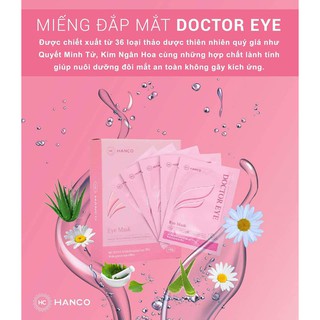 Nạ Mặt Đắp Mắt Tăng Cường Thị Lực - DOCTOR EYE – HANCO- Chính Hãng