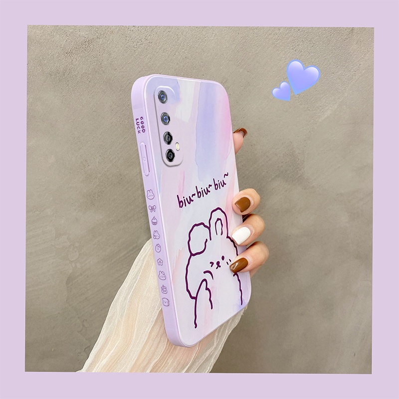 Ốp Lưng Realme 7 Ốp Lưng Realme norzo 20 pro Realme7 Ốp Điện Thoại Silicon Mềm Chống Rơi Hình Tranh Sơn Dầu Đơn Giản Cho Realme7 Realme Narzo20Pro