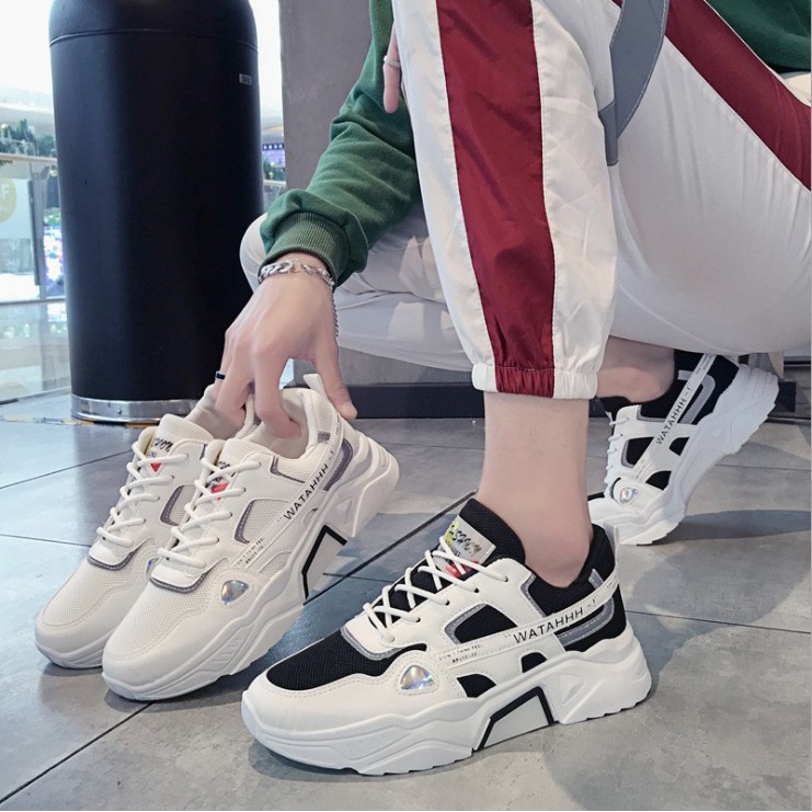 [XEM ĐÁNH GIÁ] Giày Thể Thao Sneaker WATAHHH Phản Quang Nam Nữ 🚛 FREESHIP | Giày Sneaker AVI-346 Phản Quang