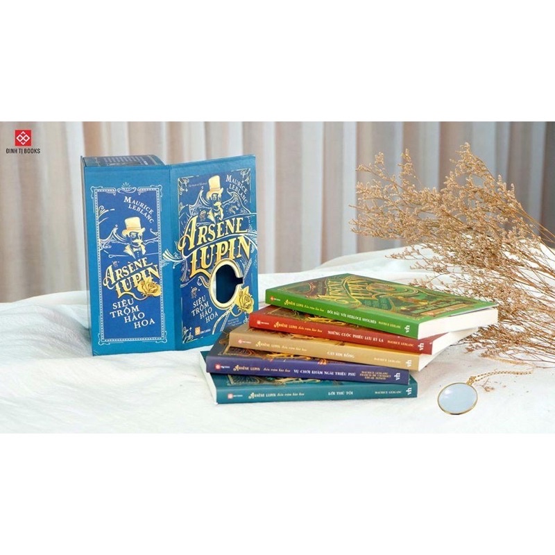 Sách - Boxset Arsène Lupin - Siêu trộm hào hoa (Trọn bộ 5 cuốn)