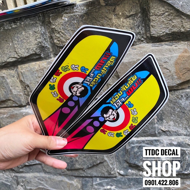 Decal Đèn Pha Vario