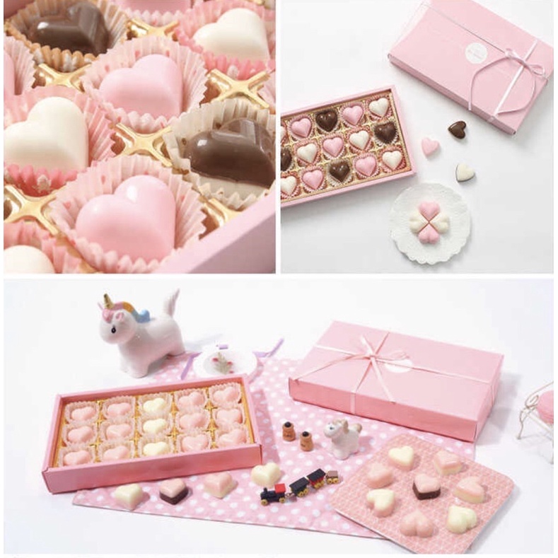 Set làm Chocolate Valentine / Bộ tự làm Sô cô la Hàn Quốc