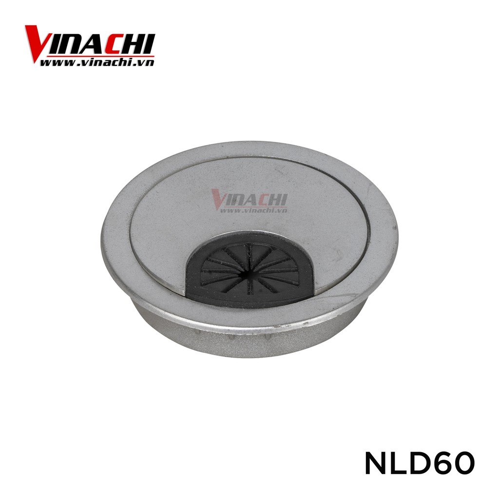 Nắp Luồn Dây Điện Tròn Ghi - Nắp Luồn Dây Điện Tròn Ghi Được Ứng Dụng Trong Sản Suất Đồ Nội Thất Văn Phòng, Bàn Làm Việc