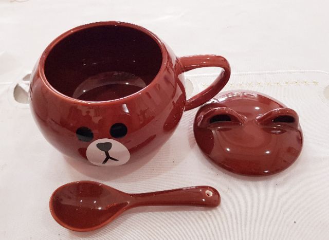 Bộ ly gấu Brown Cony LINE Friends | BigBuy360 - bigbuy360.vn
