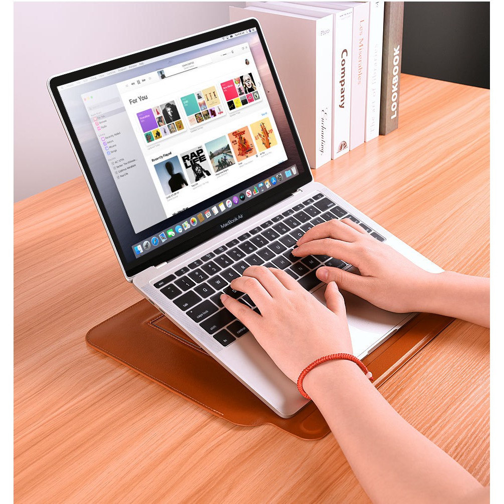 Túi/bao da macbook pro m1, air m1 Wiwu Skin Pro III