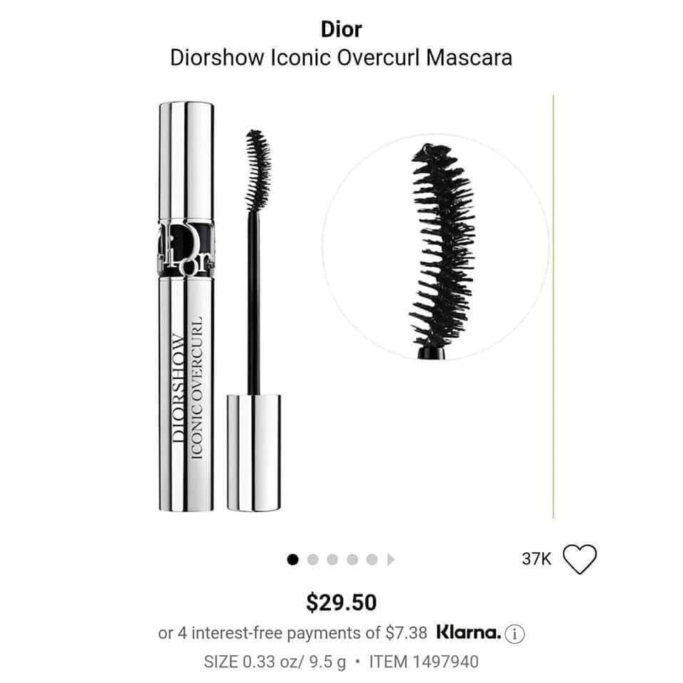 Chuốt Mi Mascara Diorshow Iconic Overcurl 4ml | BigBuy360 - bigbuy360.vn