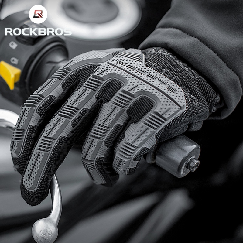 Găng tay lái xe máy ROCKBROS chống trượt thoáng khí