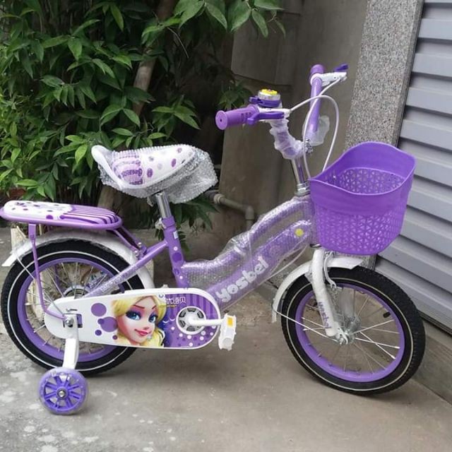 Xe đạp cho bé gái bánh 12,14,16 inch cho bé mẫu mới nhất