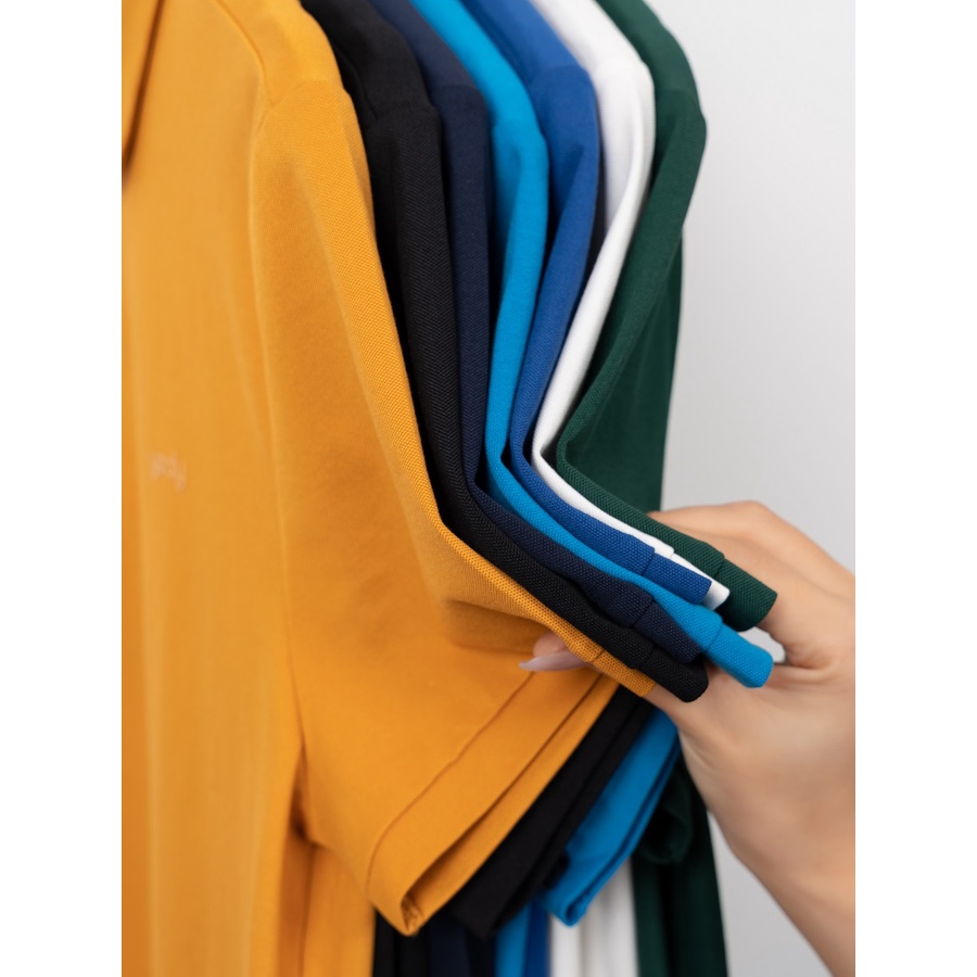 Áo Polo YODY Nam Vải Thun Cotton Mắt Chim Tay Ngắn Thoáng Mát, Mềm Mịn Thời Trang APM5431