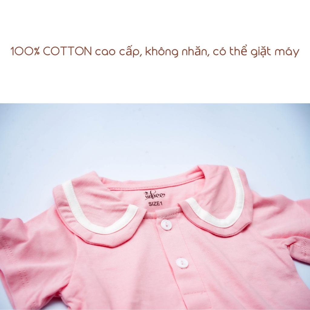 XẢ HÀNG Bộ quần áo cộc tay unbee cho bé gái 5 - 15kg, hàng thiết kế 100% cotton Hàn Quốc cao cấp mềm mịn, thoáng mát