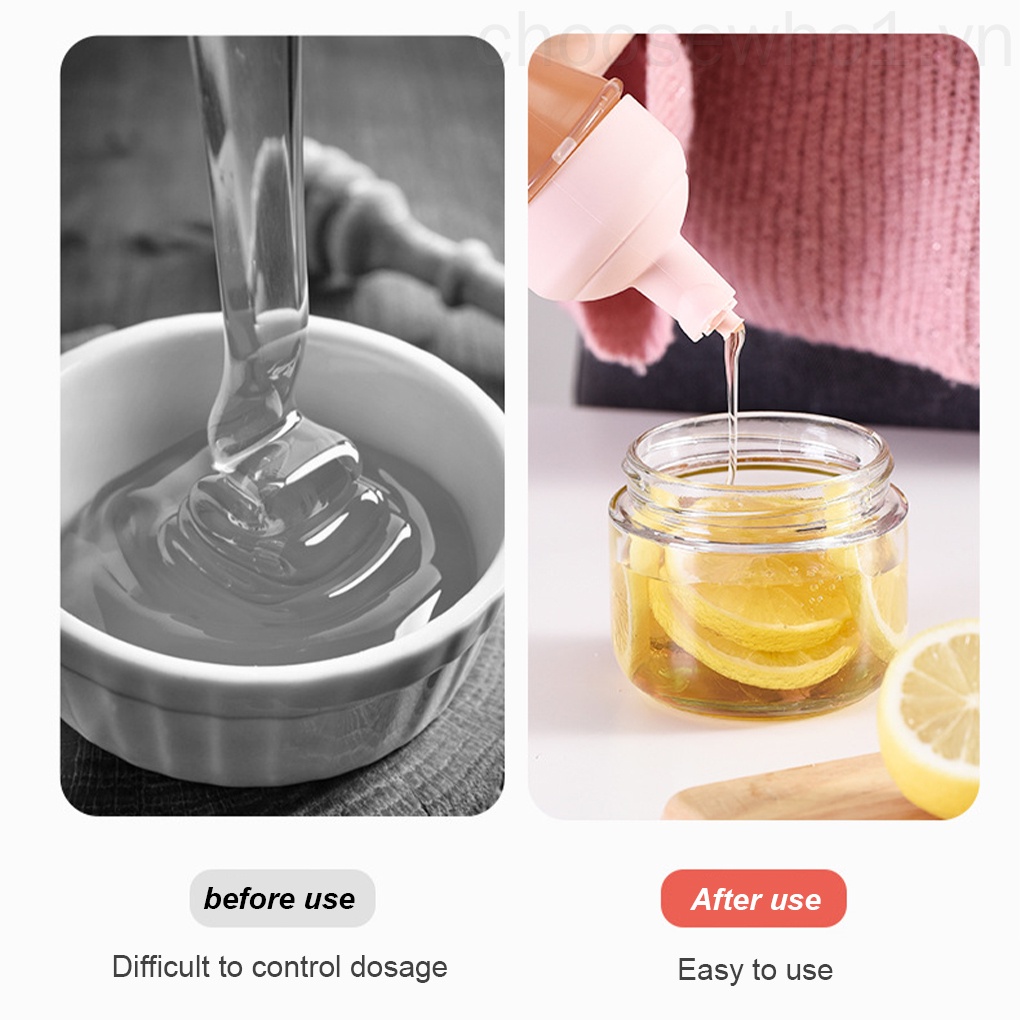 Bình đựng nước sốt bằng nhựa dung tích 350ml tiện lợi cho nhà bếp