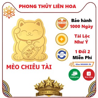 Mèo Chiêu Tài rước Lộc vào nhà, Bình an May mắn - PHONG THỦY LIÊN HOA
